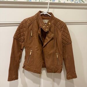 Michael Kors leather jacket